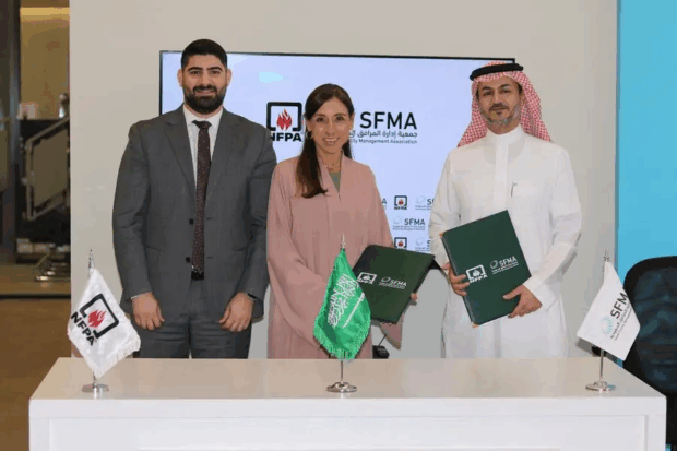NFPA signs MoU with Saudi Facility Management Association to upskill the Kingdom’s facility management workforce
